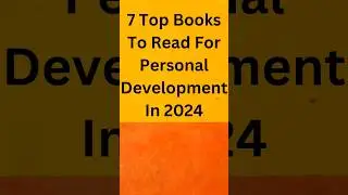 Transform Your Life: 7 Must-Read Personal Development Books of 2024!📚| Elevate Your Mindset #shorts