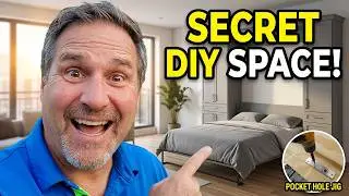 DIY: Murphy Bed Made Easy | Hidden Wall Bed | Incredible Space-Saving | CHEAP!