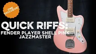 Fender Player Jazzmaster Shell Pink CME Exclusive | CME Quick Riffs | Tristan Huygen