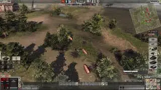 4 v 4 Men of War assault squad 2 multiplayer Ostfrontveteranen DLC БИТВЫ ГЕНЕРАЛОВ #115
