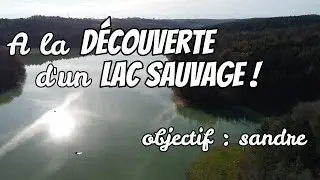 On pêche en VERTICALE un nouveau LAC SAUVAGE à la recherche des SANDRES pour la fermeture !