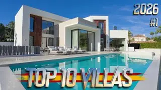 ТОП-10 РОСКОШНЫХ ДОМОВ 2026 ГОДА В #Марбелье #Испания #КостаДельСоль (Часть 1) | 4K