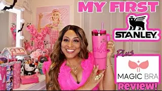 STANLEY x BARBIE Collaboration review and Barbie Haul +Magic Bra Review
