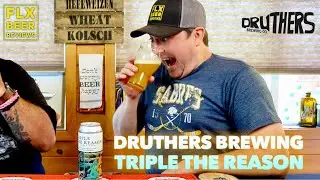 Druthers Brewing Co. | Triple the Reason (Hazy Triple NEIPA) | Beer Review #598