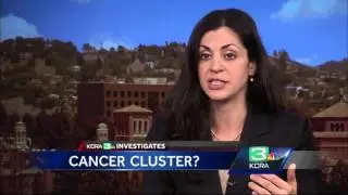 What is causing cancer clusters in foothill communities?