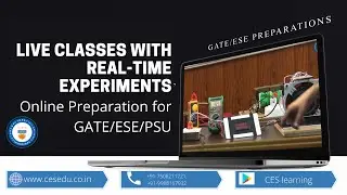 Live Classes by CES | Online Preparation for GATE/ESE/PSU
