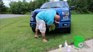 HOW I REMOVE BUGS WITH A RINSELESS WASH AFTER A ROAD TRIP
