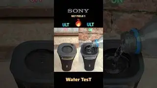 Sony ULT (Mode On-off) Water Basstest