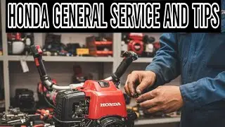 Honda brush cutter general service and tips 🔥