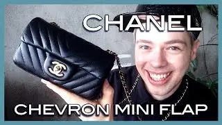 unboxing CHANEL chevron classic extra mini flap