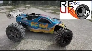 Hobao Hyper ST NITRO Takes on the bmx track!