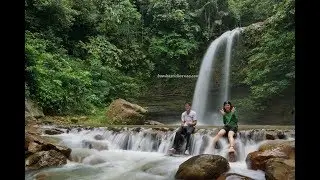 Penawan Waterfalls Ecotourism Park Lawas Sarawak Malaysia Borneo Nature 老越砂拉越马来西亚瀑布旅游景点 探索婆罗洲大自然