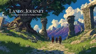 Lands Journey | Relaxing Medieval Epic Music for Reading & Meditation