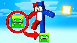 ¡Minecraft PERO Es 1 BLOQUE DE GARTEN OF BANBAN! 😱