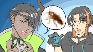 [Holostars/ENGSUB] Aragami Oga vs One (1) Cockroach