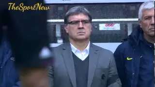 Luis Aragones Died - Minute of silence