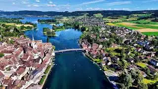 Wundersch&ouml;nes Stein am Rhein &ndash; So hast du es noch nie gesehen! (4K Drohne)