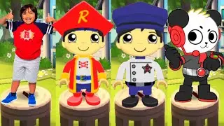 Tag with Ryan Backward Gameplay | Police Chief Ryan Vs Cap'n Ryan Walkthrough | U-PLAY