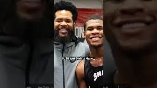 Devin Haney's Dad THREW Him In The Ring 👀🥊