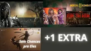 MK 11 Modo Online Jogando Contra 2 que Tentaram Apelar com Noob Saibot e 1 de PERFECT N&atilde;o ACREDITOU