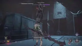 AI LIMIT Hunter of Bladers boss fight
