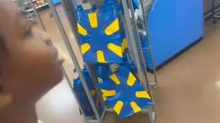 Excel dryer Xlerator at Walmart Crossroads Towne Center 