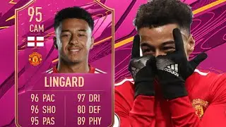 🔴 95 LINGARD REVIEW || 95 FUTTIES LINGARD REVIEW || 95 LINGARD FIFA 21 || LINGARD 95 REVIEW