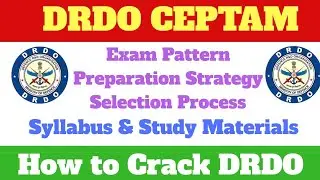 DRDO Ceptam-09 | Exam Pattern |Detailed Syllabus |Free Study Materials