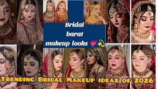Top trending barat bridal makeup ideas 2026# viral #video #wedding Makeup #mychannel #you tube