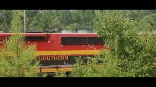 KCS(CPKC) Local Hughes Springs, TX July 17, 2024 3:38PM.