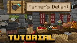 Farmer's Delight Komplett Guide | Minecraft Mod Tutorial Deutsch