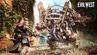 #evilwest #western #gunfight #devil Evil West Vampire Hunter Intro Unreal Engine 4 | Game Trailer