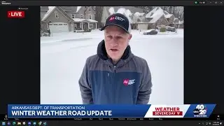Dave Parker ARDOT road conditions