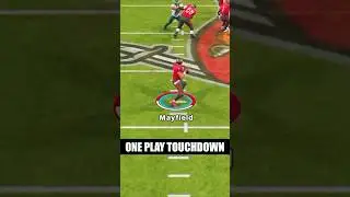 EASY One Play Touchdown!
