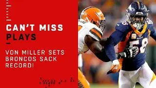 Von Miller Sets Broncos Record for Career Sacks!