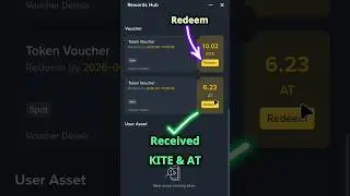 Received KITE and AT | Binance Square CreatorPad Rewards | How to Check Your Rewards Hub