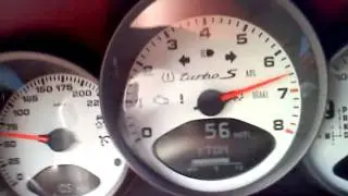 Porsche 911 turbo S - 0 to 80 to 0