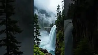 The Wind and the Water #nature #RainyMountains #WindAndWater #Healing #Relaxing #shorts #fyp #viral