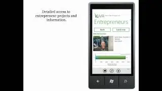 Kiva application for Windows Phone 7