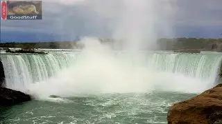 Niagara Falls (Canada side) Magnificent View [4K]