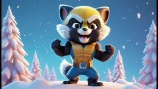 Wolverine Claws Go Scratch Scratch Scratch | Animal Nursery Rhyme | Kids Songs | Baby Music