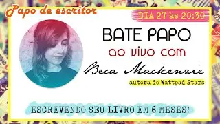 BATE PAPO | Escrevendo seu livro em 6 meses! 🙌🏼