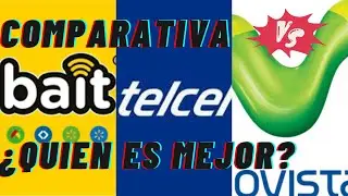 Comparativa BAIT VS Telcel VS Movistar 2025 Prepago Bait es bueno?