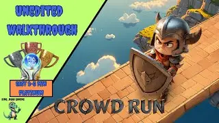 Crowd Run - Unedited Platinum Trophy Walkthrough (PS4/PS5)