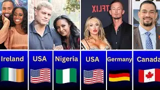 WWE Couples From Different Countries | wrestlinginc