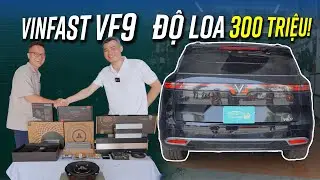 Vinfast VF9 l&ecirc;n d&agrave;n loa ~300 triệu khủng nhất Việt Nam!? T&igrave;m hiểu chi tiết thiết bị & thi c&ocirc;ng