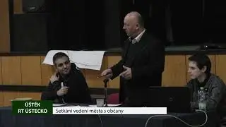 ÚŠTĚK: Setkání vedení města s občany