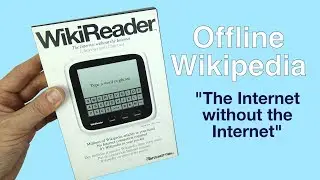WikiReader — офлайн-Википедия «Интернет без Интернета»