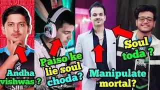Ronak Thug Mortal Viper Scout Mamba full controversy explained | Why owais and ronak left soul