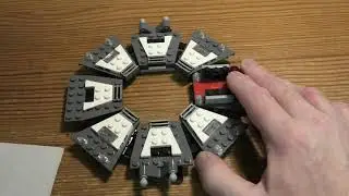 Building Lego Star Wars Darth Vader Transformation SET 75183 4K